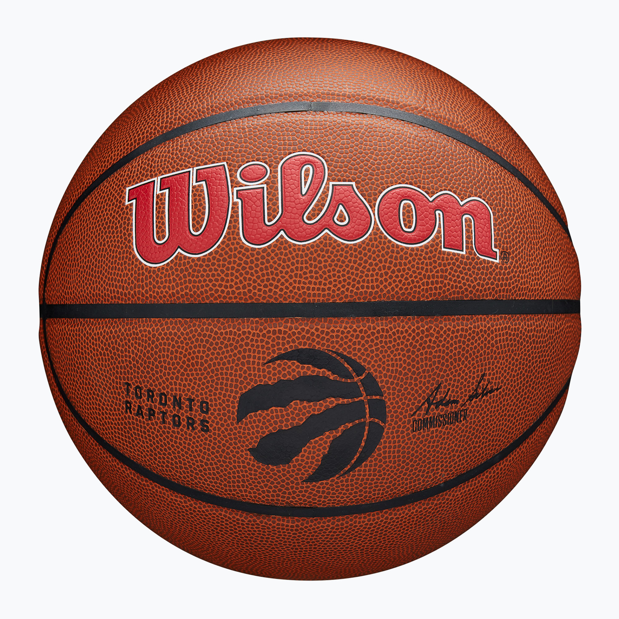 Piłka do koszykówki Wilson NBA Team Alliance Toronto Raptors brown rozmiar 7 | WYSYŁKA W 24H | 30 DNI NA ZWROT