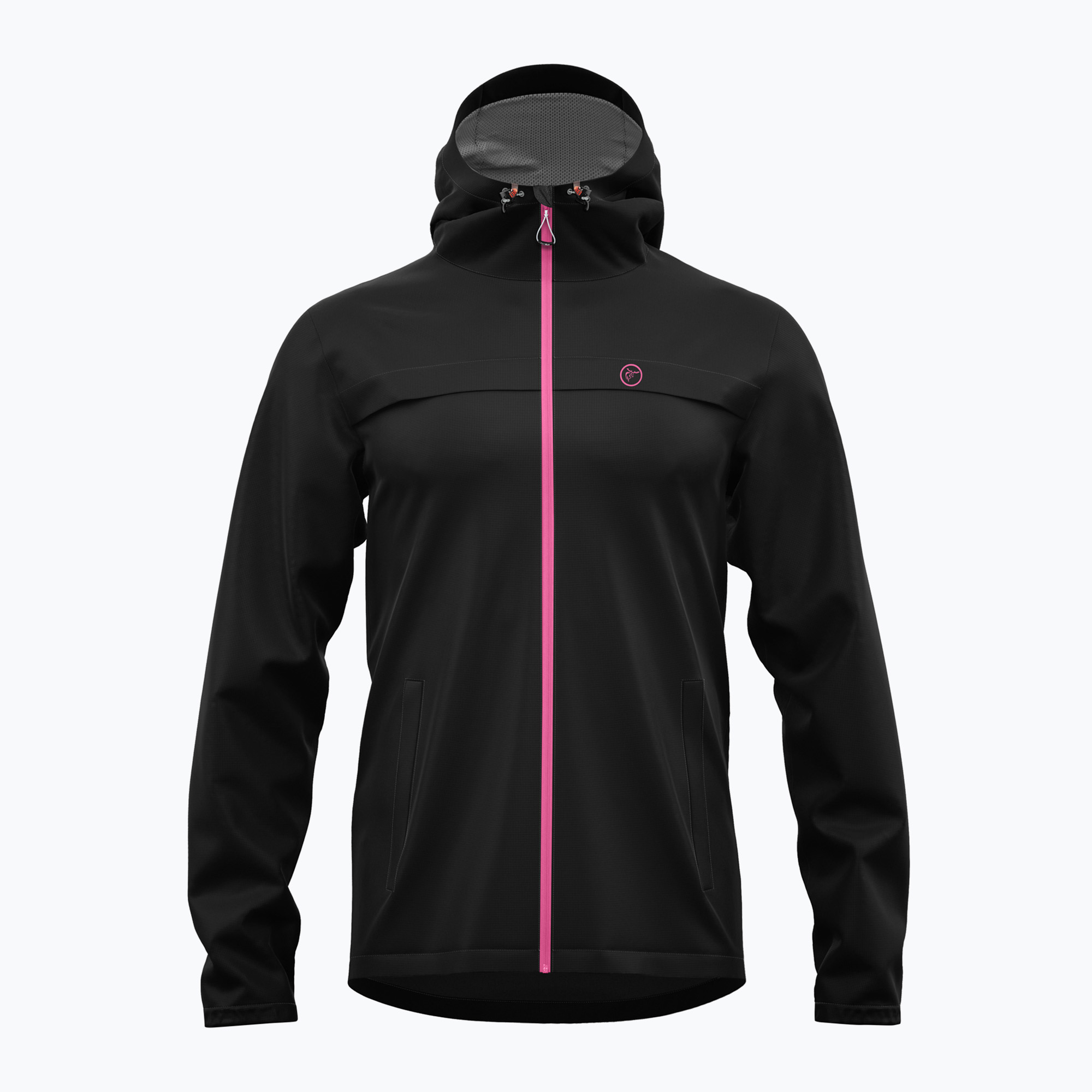 Kurtka przeciwdeszczowa RedElk Agua black/pink 