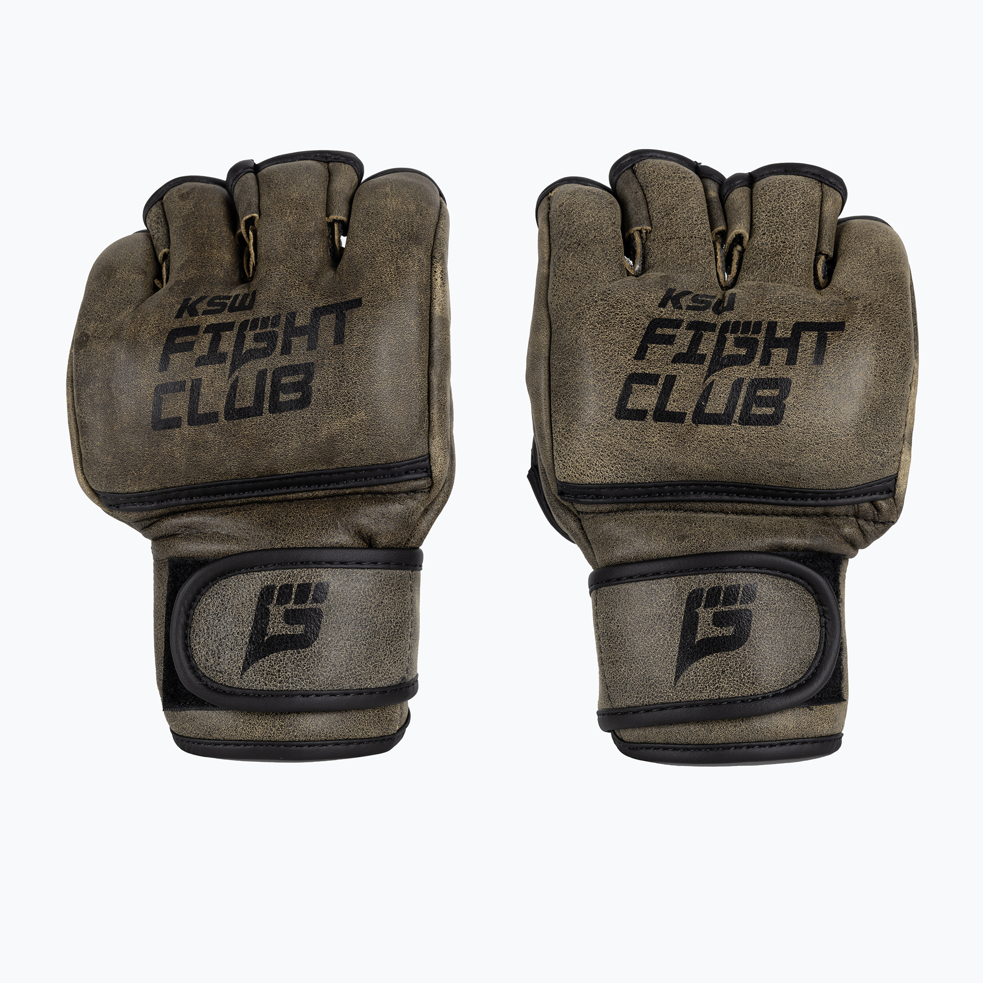 Rękawice grapplingowe KSW Fight Club brown | WYSYŁKA W 24H | 30 DNI NA ZWROT