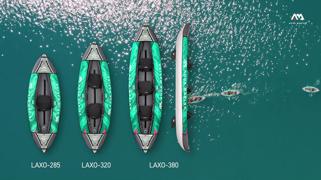 Kajak pompowany 2-osobowy Aqua Marina Laxo Recreational Kayak 10'6"