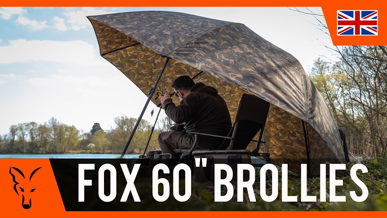 Parasol karpiowy Fox International 60" Camo Brolly
