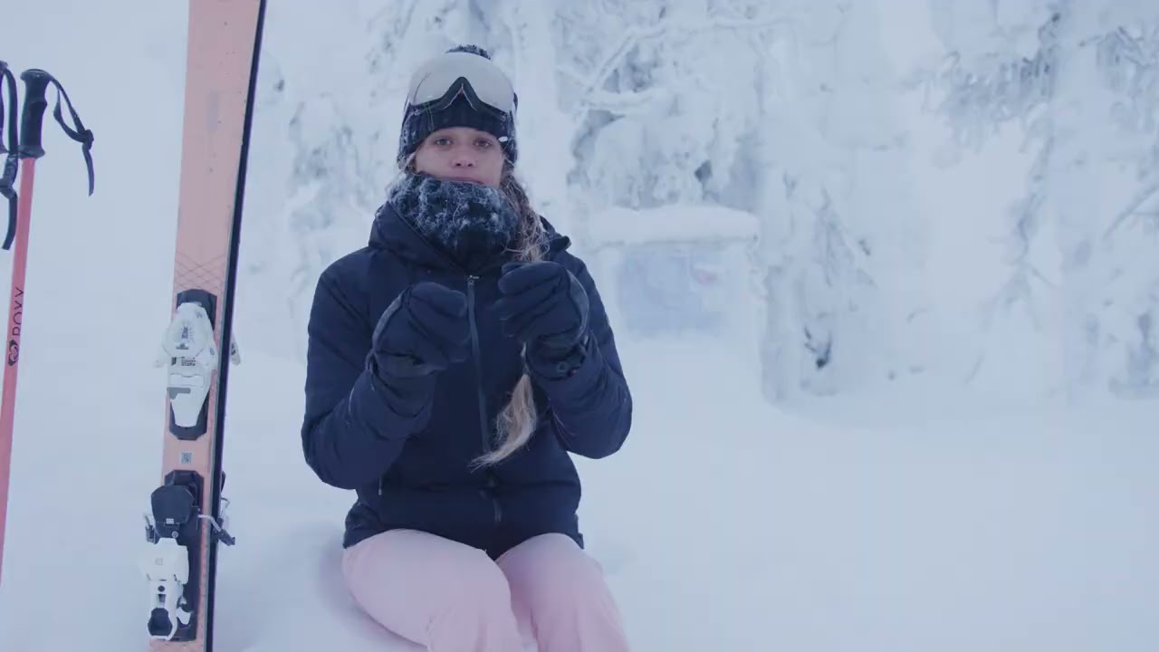 Rękawice snowboardowe damskie ROXY Sierra Warmlink black