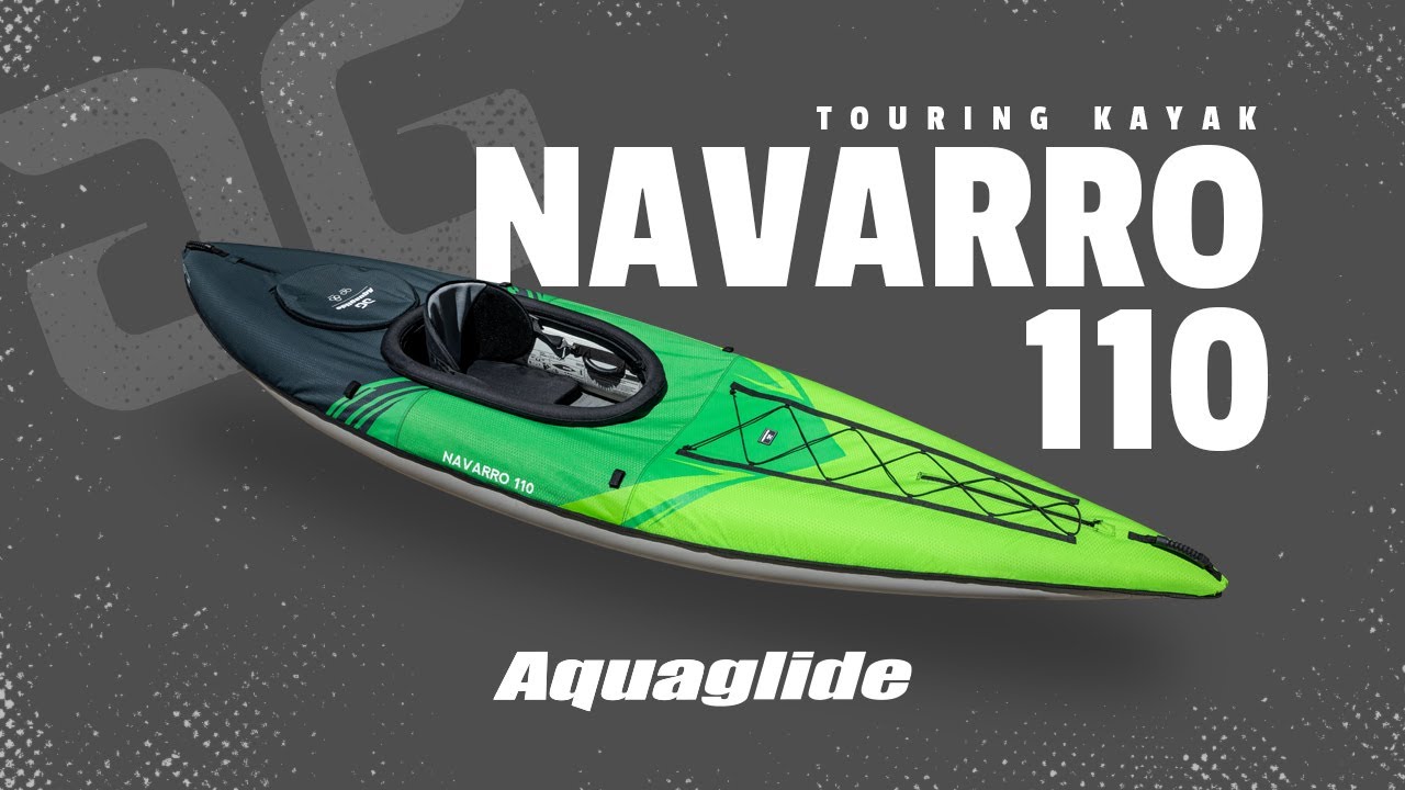 Kajak pompowany 1-osobowy Aquaglide Navarro 110