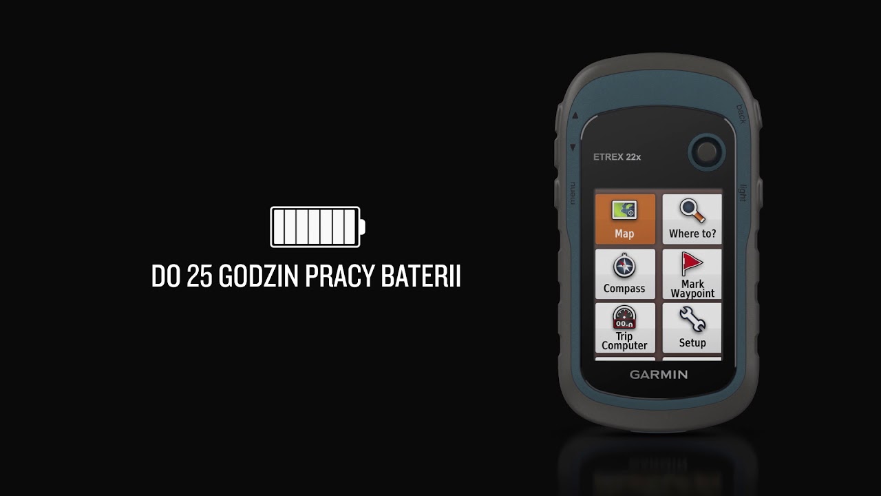 Nawigacja turystyczna Garmin eTrex 32x czarna 010-02257-01