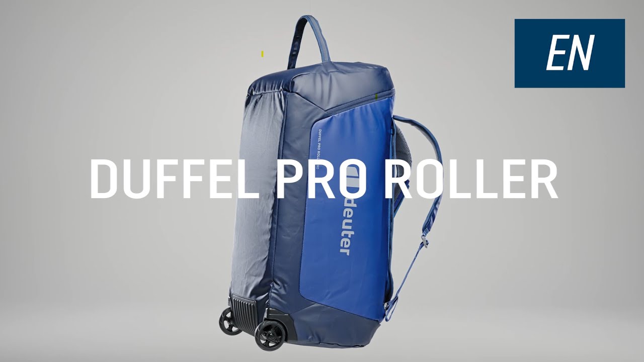 Torba podróżna deuter Duffel Pro Roller 90 l black