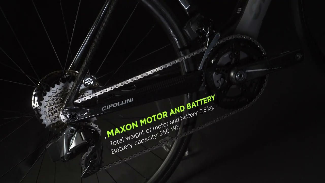 Rower szosowy elektryczny Cipollini FLUSSO DISC BRAKE SRAM RIVAL AXS greynardo carbon shiny