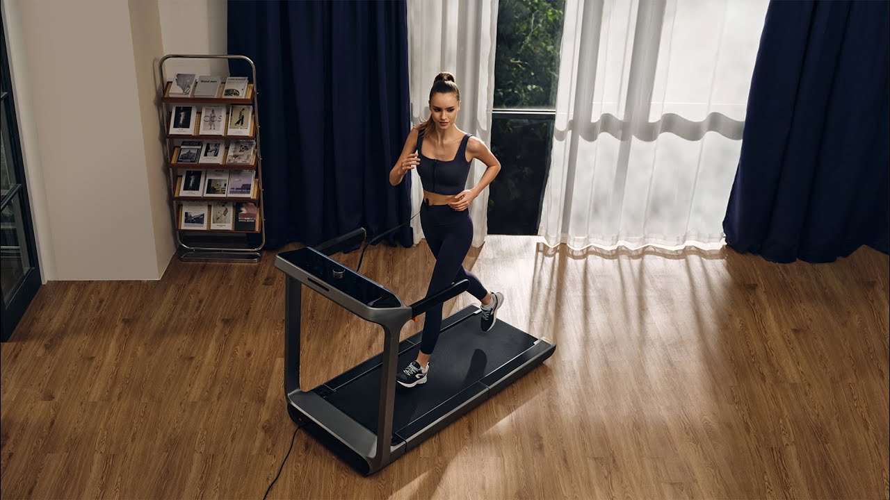 Bieżnia elektryczna Kingsmith X218 WalkingPad czarny/szary