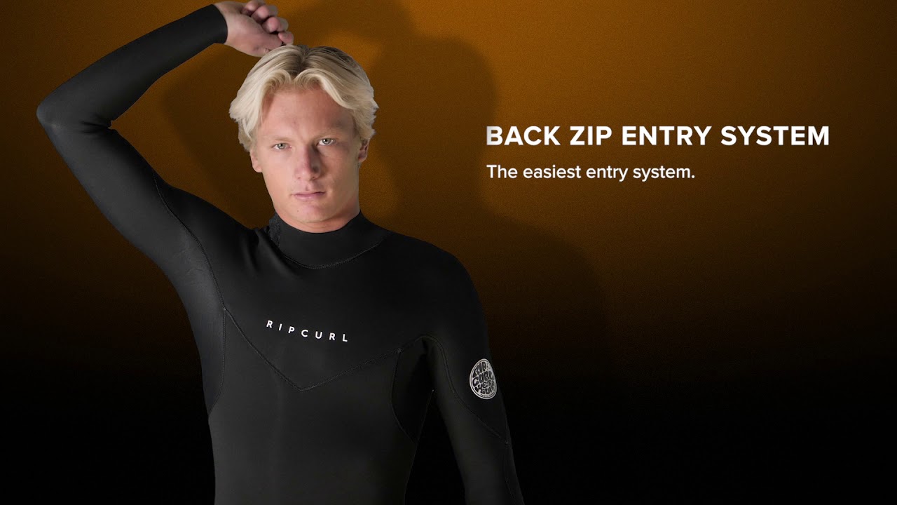 Pianka do pływania męska Rip Curl Dawn Patrol 4/3 mm Back Zip navy
