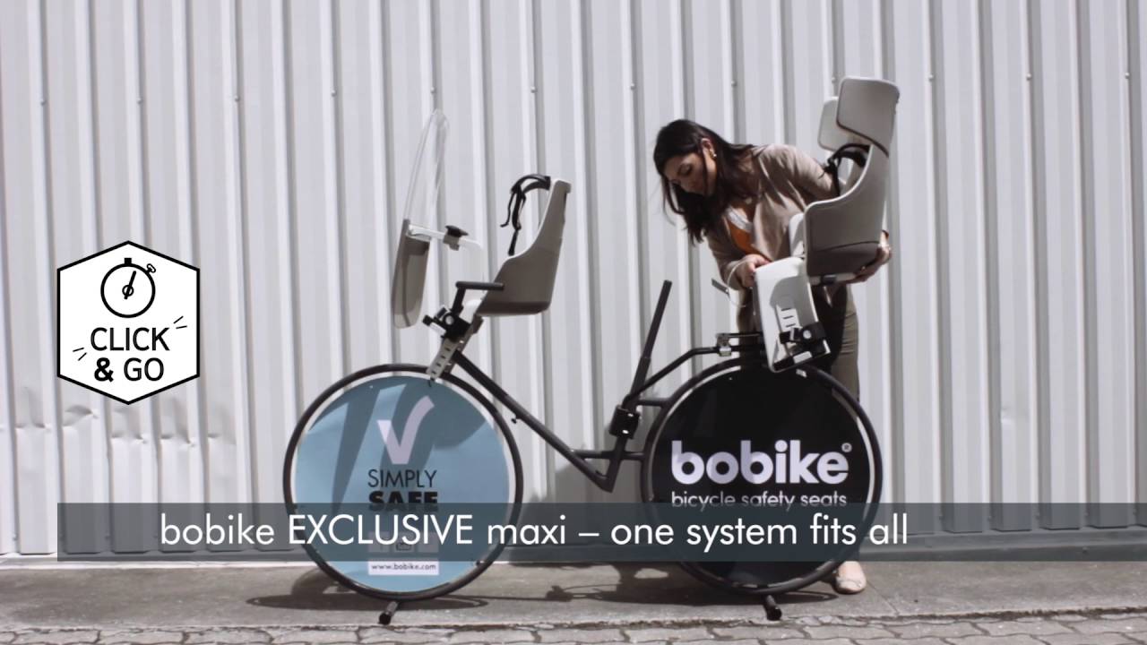 Fotelik rowerowy bobike Exclusive Mini Plus safari chic