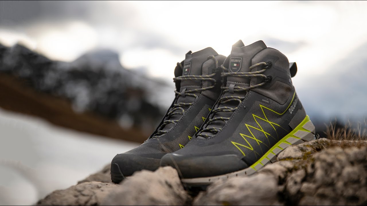 Buty trekkingowe męskie Dolomite Croda Nera Hi GTX black