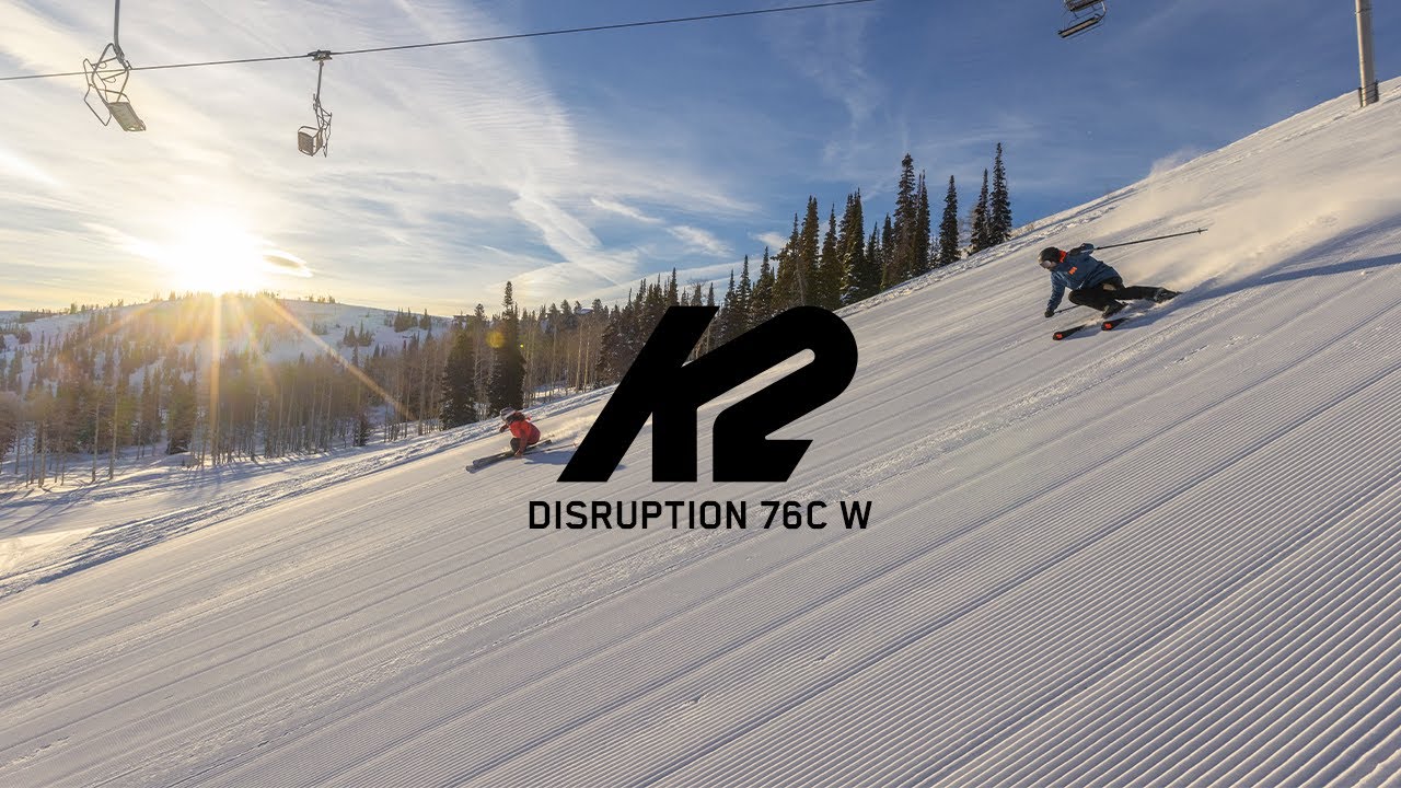 Narty zjazdowe damskie K2 Disruption 76C W + wiązania 10 Compact Quikclik Free
