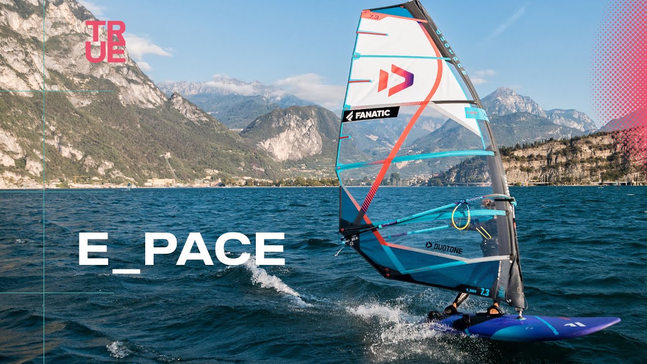Żagiel do windsurfingu DUOTONE E_Pace black/blackberry