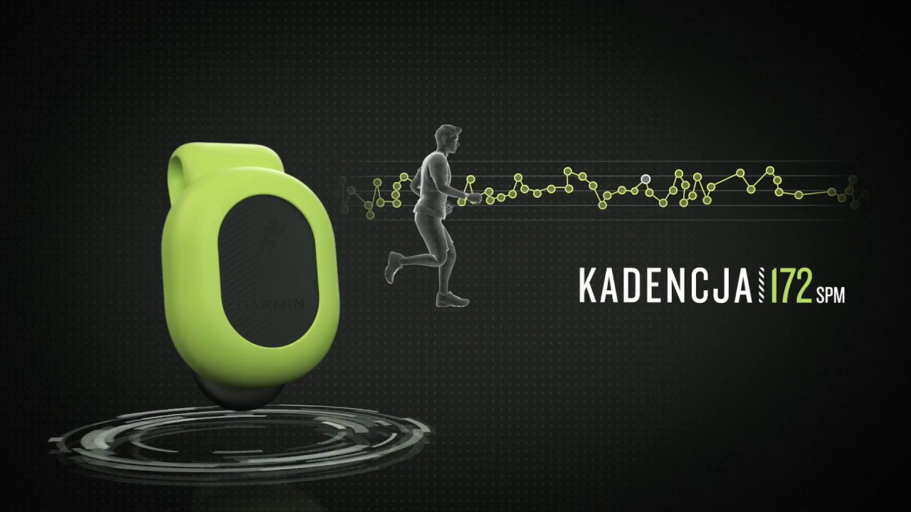 Czujnik dynamiki biegu Garmin Running Dynamics Pod czarny 010-12520-00