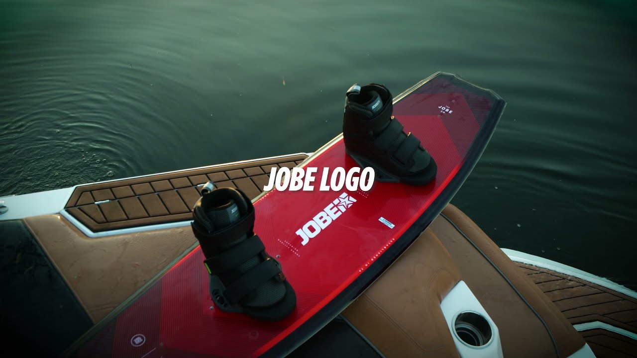 Zestaw do wakeboardu JOBE Logo Wakeboard 138 & Unit Set black/red