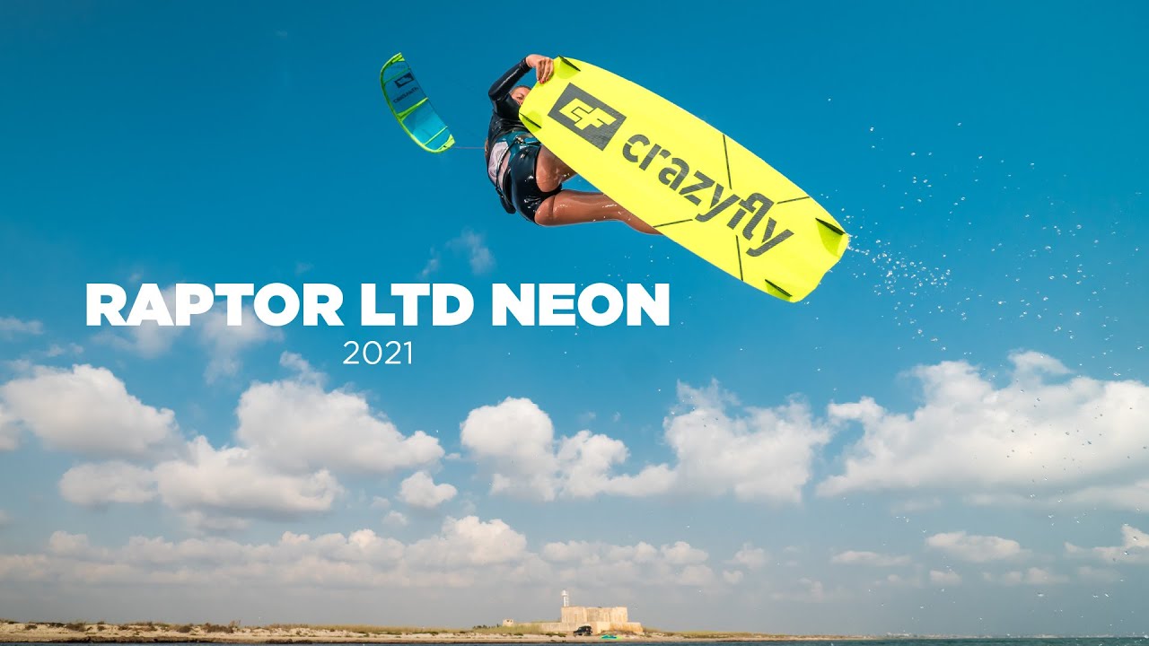 Deska do kitesurfingu CrazyFly Raptor LTD Neon