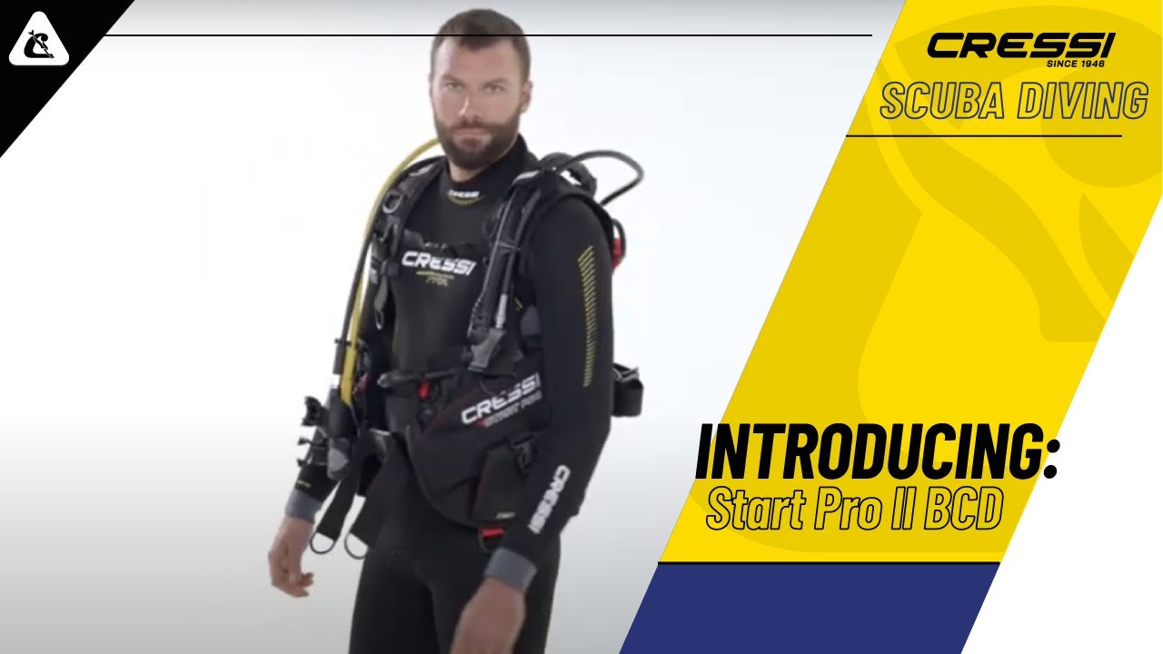 Jacket do nurkowania Cressi Start Pro black/red