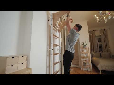 Drabinka gimnastyczna BenchK czarna BK-711B