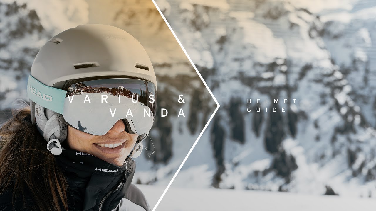 Kask narciarski HEAD Varius grey/white