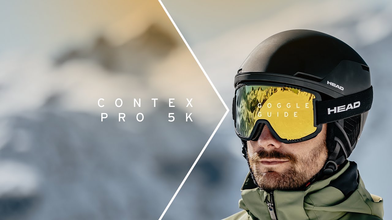 Gogle narciarskie HEAD Contex Pro 5K chrome/wcr