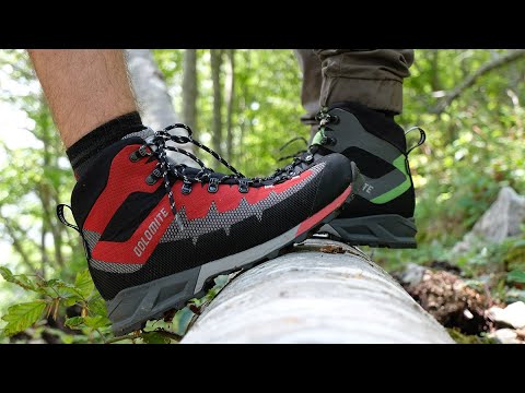 Buty trekkingowe dziecięce Dolomite Steinbock WT GTX grey/coral red