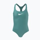 Strój pływacki jednoczęściowy dziecięcy Nike Essential Racerback zielony NESSB711
