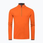 Bluza narciarska męska KJUS Feel Half-Zip pomarańczowa MS25-E06