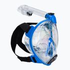 Maska pełnotwarzowa do snorkelingu dziecięca Cressi Baron niebieska XDT0360020
