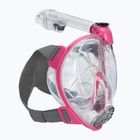 Maska pełnotwarzowa do snorkelingu dziecięca Cressi Baron różowa XDT0360040