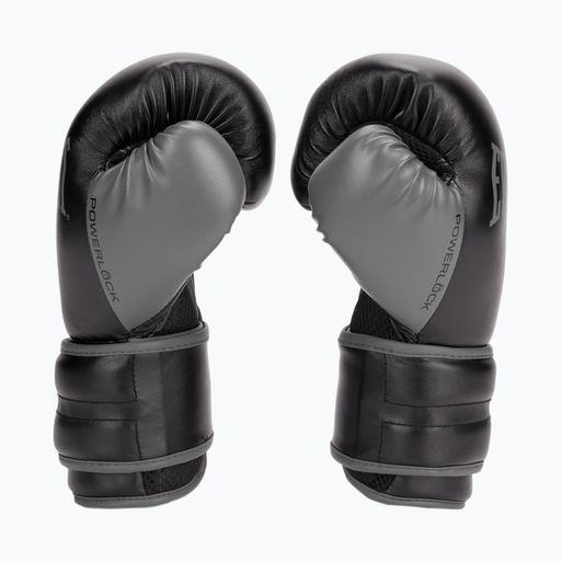 Rękawice bokserskie męskie EVERLAST Powerlock Pu czarne EV2200 4