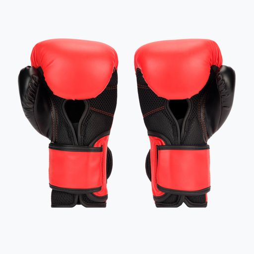 Rękawice bokserskie męskie EVERLAST Powerlock Pu czerwone EV2200 2