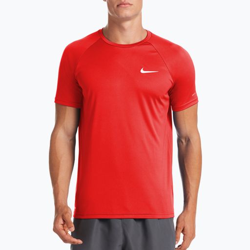 T-shirt treningowy męski Nike Ring Logo czerwony NESSA586
