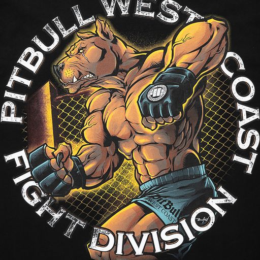 T-shirt męski Pitbull Fight Club czarny 219045900001 5