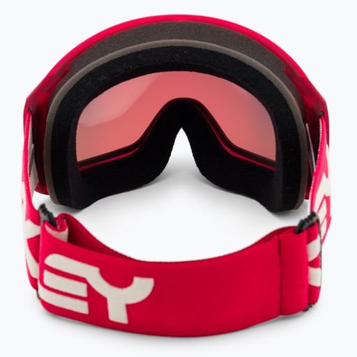 Gogle narciarskie Oakley Flight Tracker czerwone OO7104-43 3