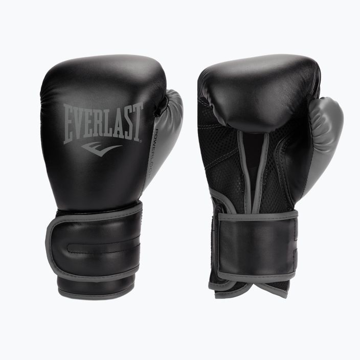 Rękawice bokserskie męskie EVERLAST Powerlock Pu czarne EV2200 3