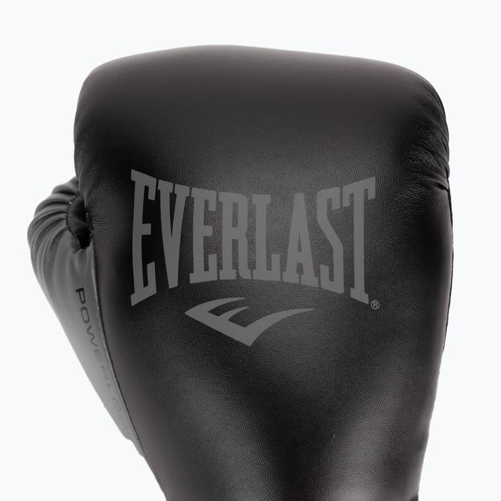 Rękawice bokserskie męskie EVERLAST Powerlock Pu czarne EV2200 5