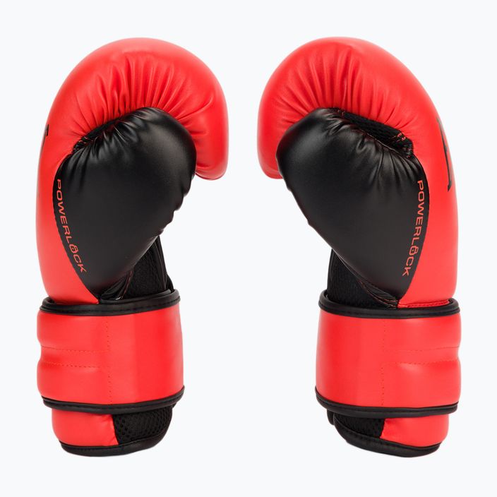 Rękawice bokserskie męskie EVERLAST Powerlock Pu czerwone EV2200 4