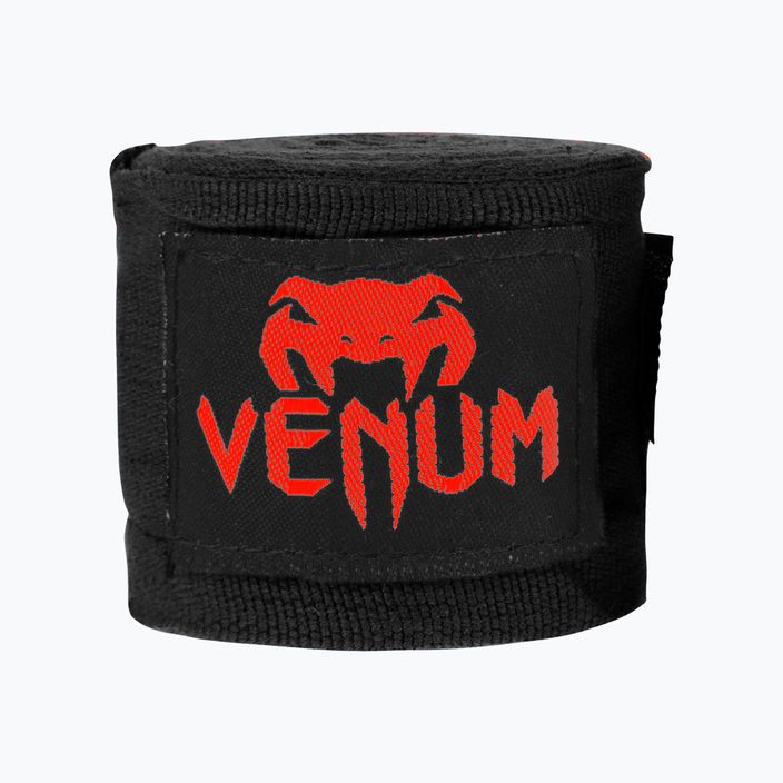 Bandaże bokserskie Venum Kontact czarno-czerwone 0429-100 2