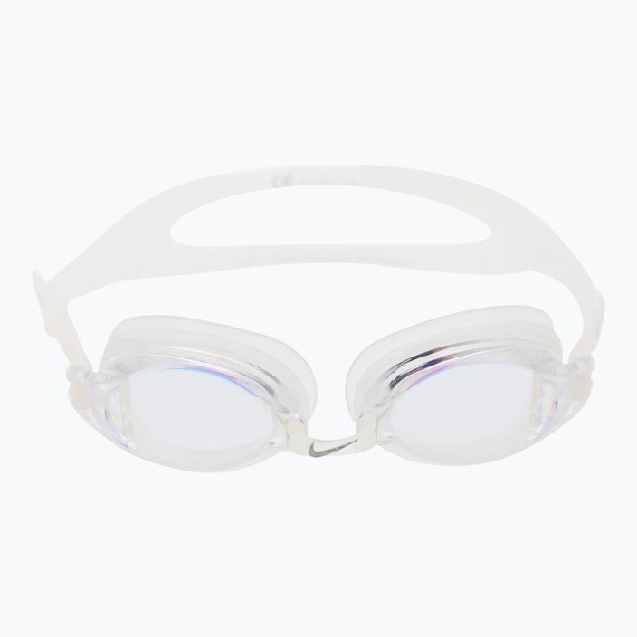 Okulary do pływania Nike CHROME MIRROR białe NESS7152-000 2