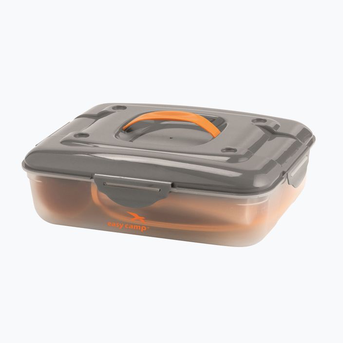 Zestaw naczyń turystycznych Easy Camp Cerf Picnic Box 4 Persons pomarańczowy 680162 2