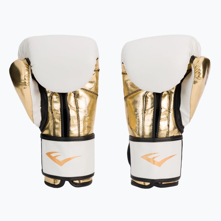 Rękawice bokserskie EVERLAST Powerlock Pu białe 2200 2