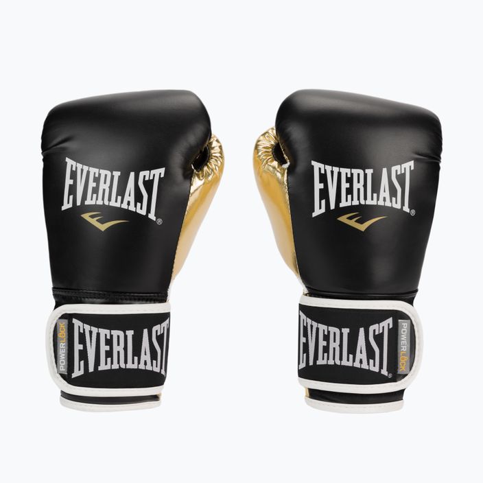 Rękawice bokserskie EVERLAST Powerlock Pu czarne 2200