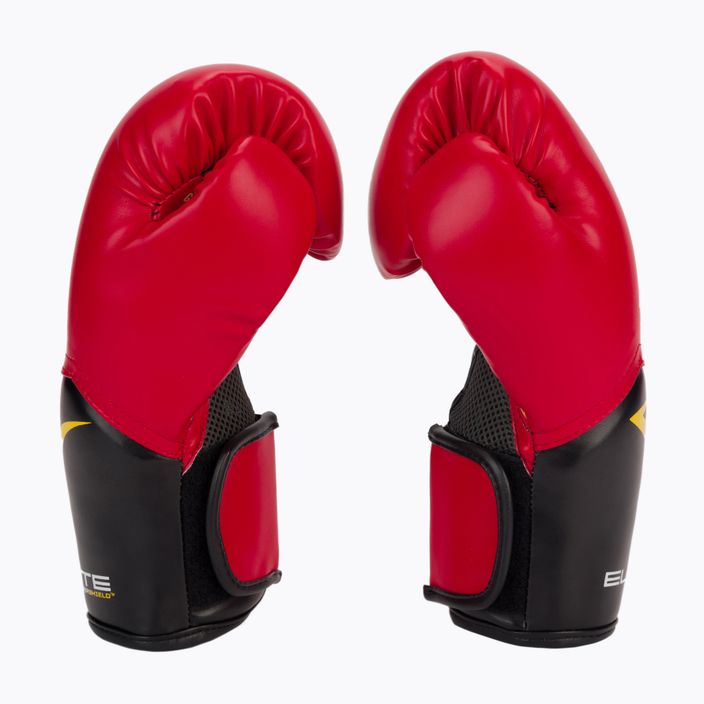 Rękawice bokserskie EVERLAST Pro Style Elite 2 czerwone 2500 4
