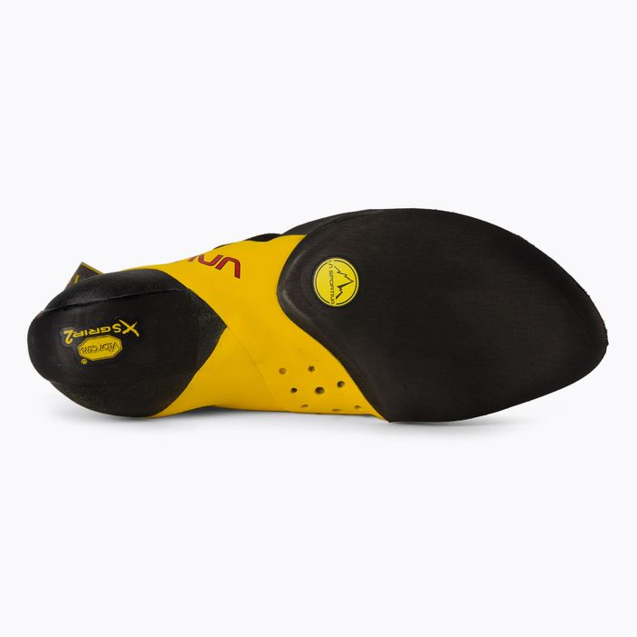Buty wspinaczkowe męskie La Sportiva Solution Comp żółte 20Z999100_38 4