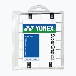 Owijki do rakiet badmintonowych YONEX białe AC 102-12