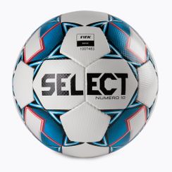 Piłka do piłki nożnej SELECT Numero 10 FIFA BASIC v22 biało-niebieska 110042/5