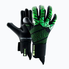 Rękawice bramkarskie dziecięce Football Masters Fenix zielone 1182-1