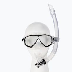 Zestaw do snorkelingu Cressi maska Estrella + fajka Gamma bezbarwno-czarna DM340050