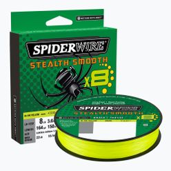 Plecionka spinningowa SpiderWire Stealth 8 żółta 1515628