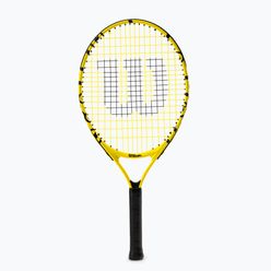Rakieta do tenisa dziecięca Wilson Minions Jr 23 żółto-czarna WR069110H+