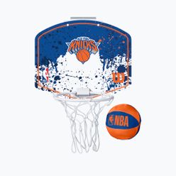 Tablica do mini koszykówki Wilson NBA New York Knicks Mini Hoop niebieska WTBA1302NYK